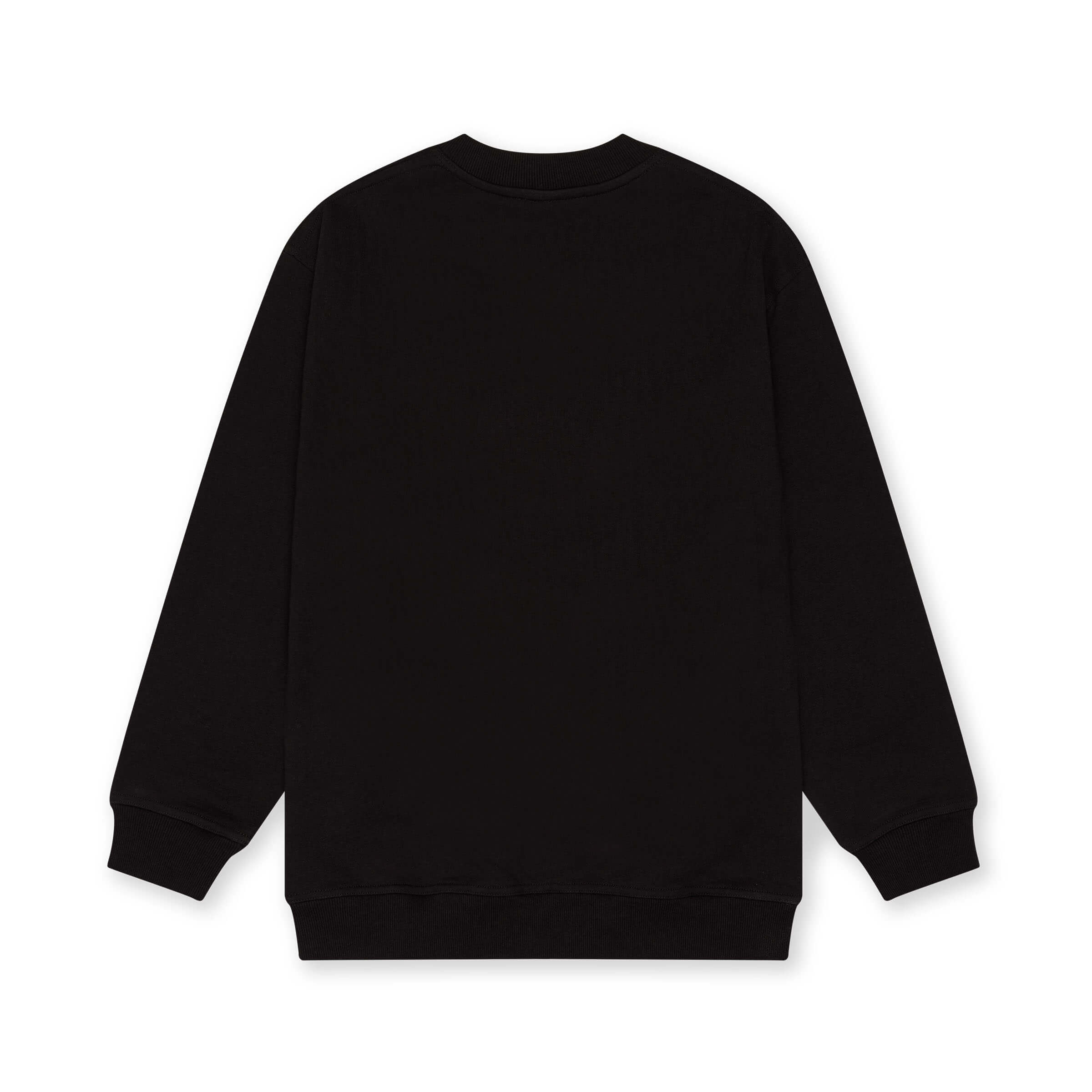 Heavyweight Crewneck Sweatshirt - BLACK