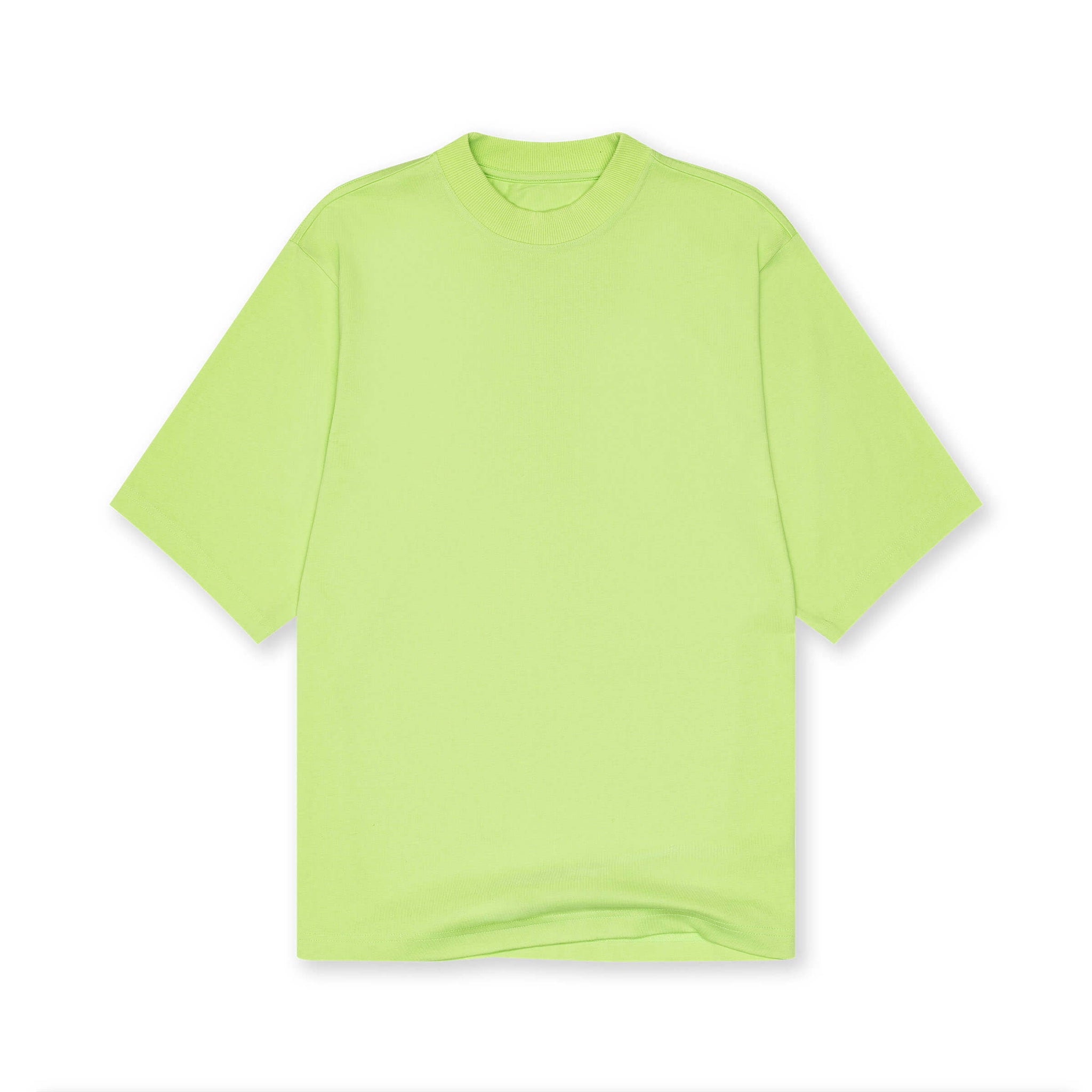 Frequency - Lime green, oversized casual T-shirt