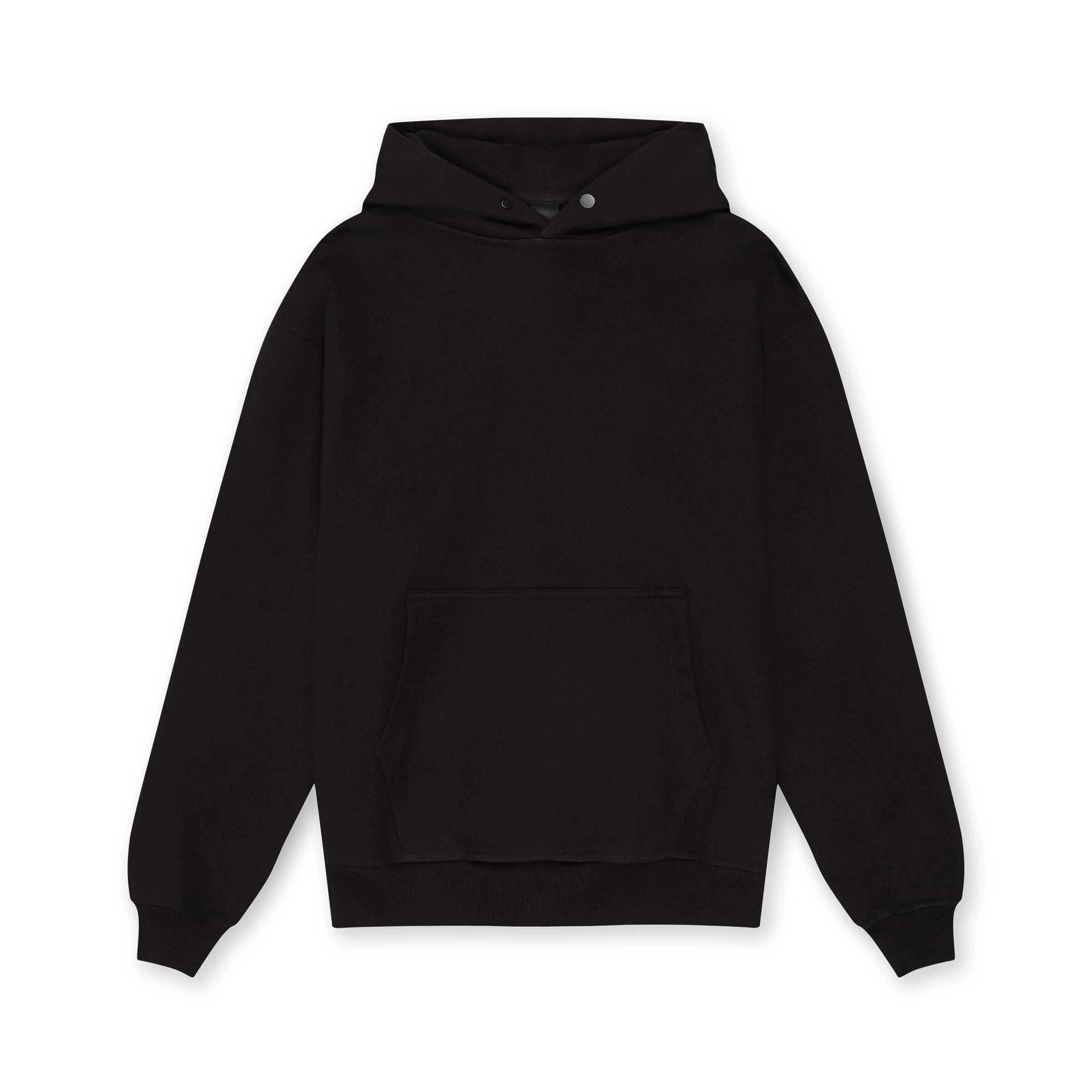 BOMME SPORT Oversized Black Hoodie: Shop Now - Main Image